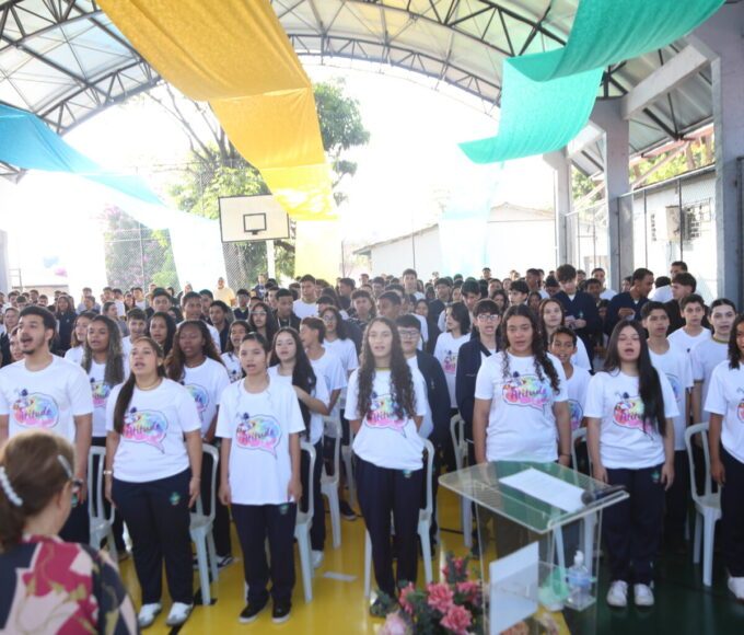 Obra recebeu investimento de R$ 374 mil e vai beneficiar mais de 1,3 mil alunos da unidade escolar (Foto: Seduc)
