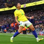 1 de 1 Bia Zaneratto Seleção Brasileira Feminina x Inglaterra - Foto: Robbie Jay Barratt – AMA/Getty Images