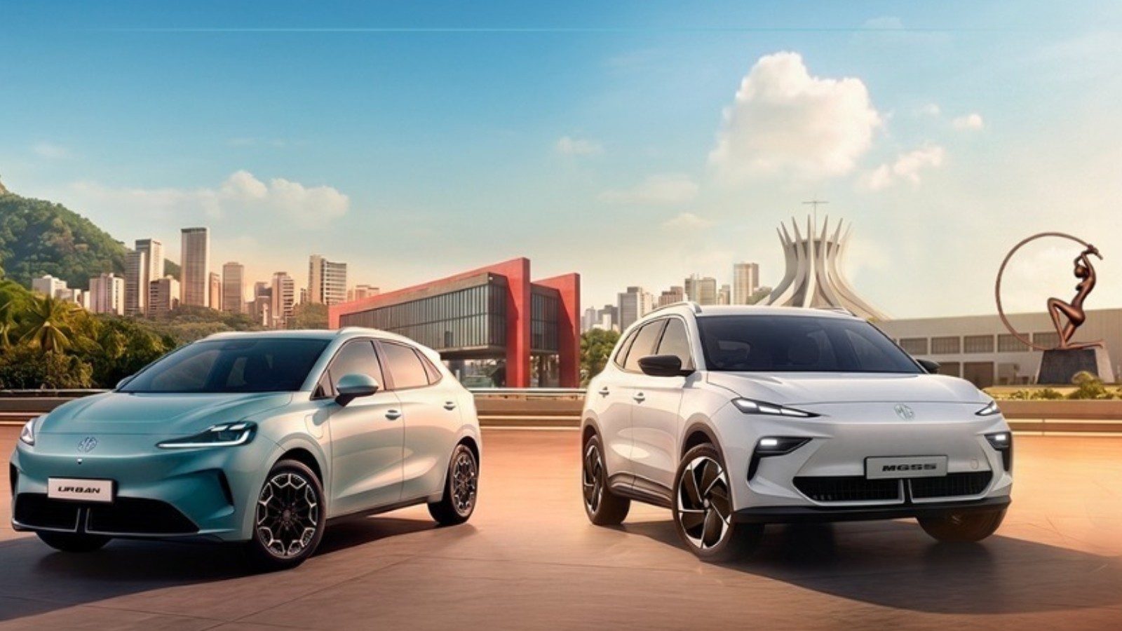 Planta Automotiva do Ceará vai produzir mais dois modelos elétricos da MG Motor, marca britânica. — Foto: Divulgação