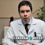 O médico Hélio Brasileiro reclama em seu canal sobre clones que usam sua imagem; BBC News Brasil mapeou ao menos cinco páginas do tipo — Foto: Reprodução