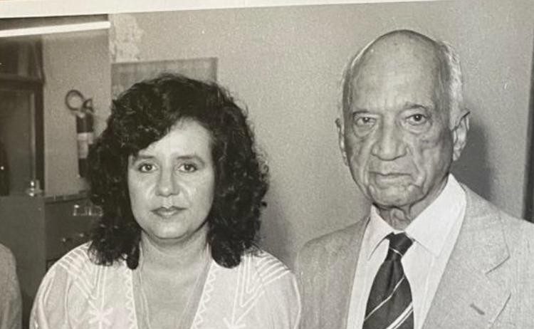 Arquiteta Jacira Rosa Pires, coautora do projeto Goiânia Cidade Vida Verde | Foto: Acervo Pessoal