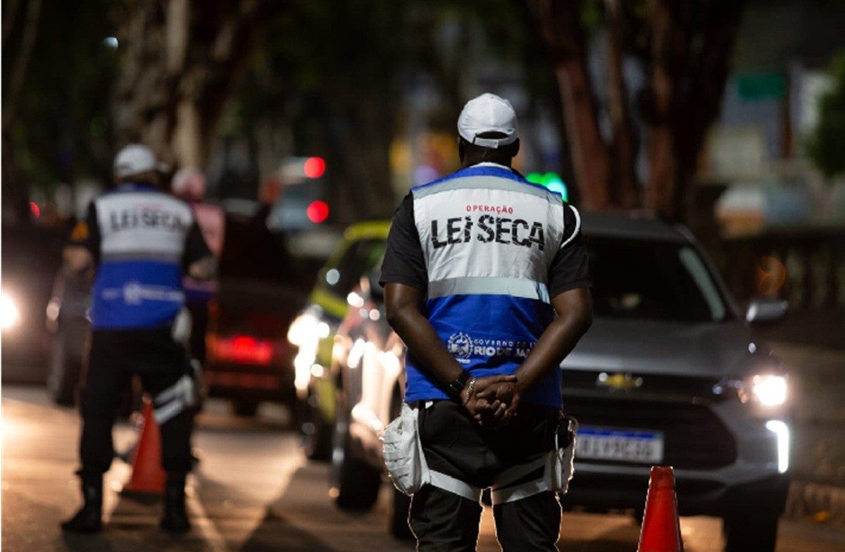 Lei Seca — Foto: Divulgação/Magno Segllia GOVRJ